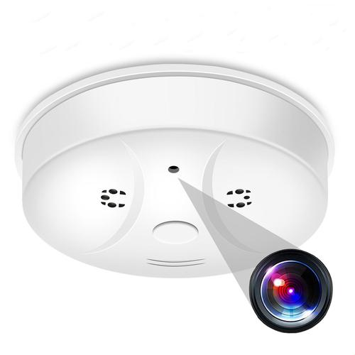 Détecteur de Fumée Caméra Espion FHD 1080P LED IR Vidéo Cachée Mouvement WiFi - YONIS