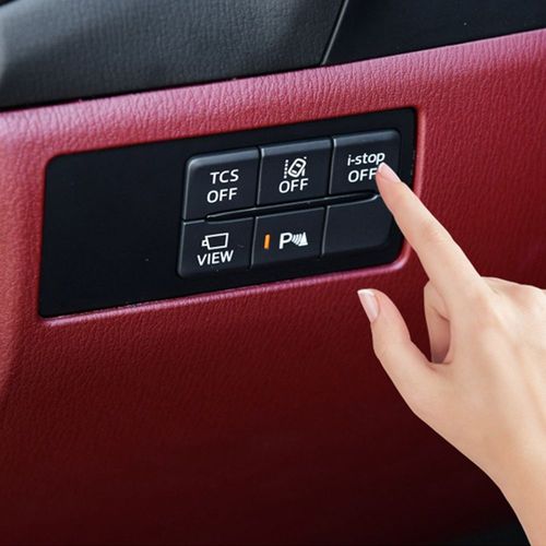 Pour Cx-5 2012-2020 - Bouton D'arrêt De Démarrage Pour Mazda Axela Atenza Automatique D'obd I-Interrupteur D'arrêt Moteur Système Accessoires De Ferme