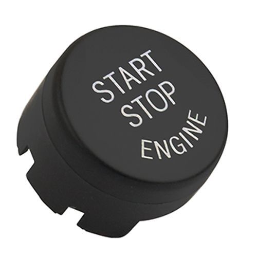 Noir Mat - Bouton De Démarrage Et D'arrêt Pour Bmw, Avec Couvercle De Remplacement, Pour Modèles F30, F10, F34, F15, F25, F48, X1, X3, X4, X5, X6, 1, 2, 3, 4, 5, 6, 7