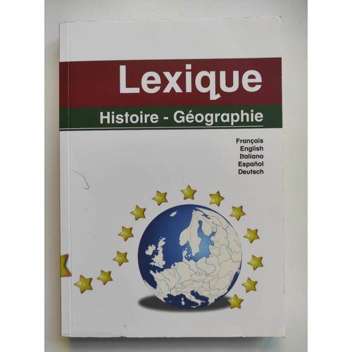 Lexique Histoire - Géographie Multilingue