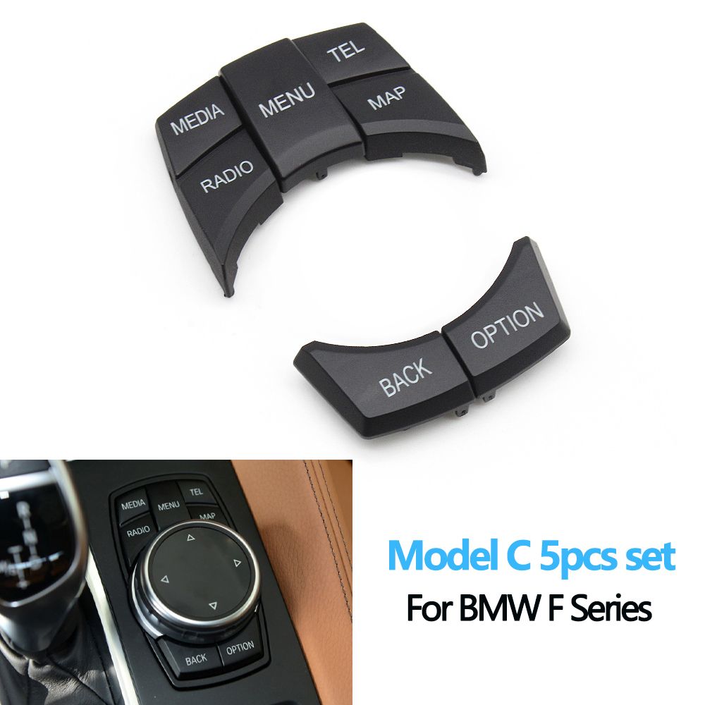 F10 Modèle C - Voiture Console Centrale Cic Multimédia Bouton De Commande Pour Bmw 1 3 5 X1 X5 X6 Série