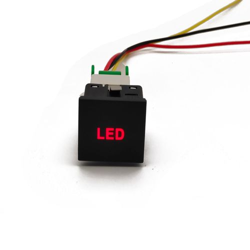 Dirigé - Lumière Led Drl Pour Voiture, Emballage, Radar, Mise Hors Tension, Caméra, Miroir, Chauffage, Interrupteur D'échappement, Bouton Pour Vw Golf 6, Jetta 5, Mk5, Eos, Scirocco