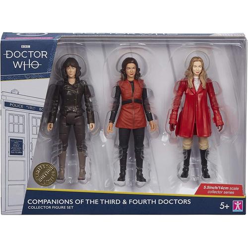 Doctor Who Companions Of The Third & Fourth Doctors Collector Figure Set