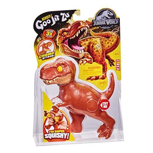 Heroes Of Goo Jit Zu - Licensed Jurassic World - Chomp Attack - Stretch T. Rex