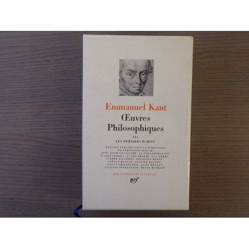 Oeuvres Philosophiques. Tome Iii. Les De