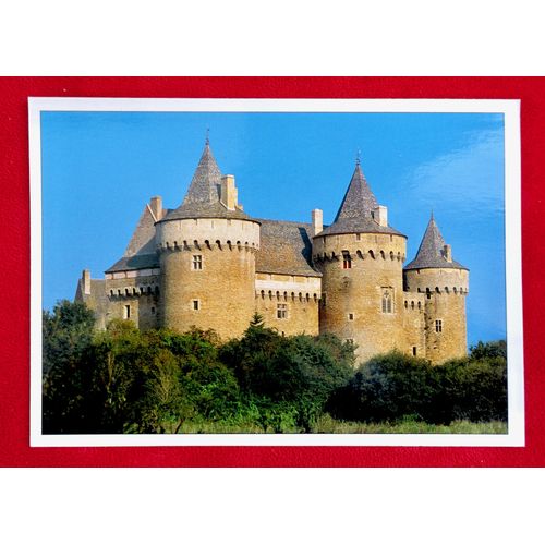 Ancienne Carte Postale Cpa . La Bretagne . Sarzeau. Chateau De Suscino. Morbihan