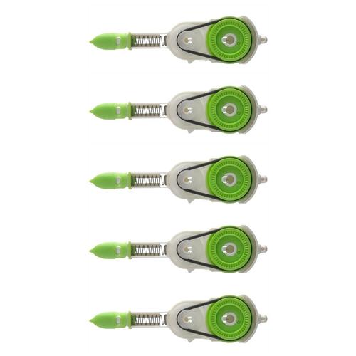 Pilot Lot De 5 Recharges Pour Roller De Correction Rétractable Begreen White Line Rt 4 Mm