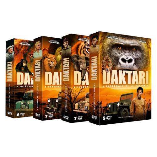 Intégrale Daktari - Saison 1 À 4 (4 Coffrets) - 25 Dvd