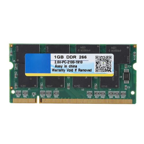 1G 266 MHz 200 broches RAM pour ordinateur portable DDR PC-2100 Compatibilit totale pour Intel / AMD
