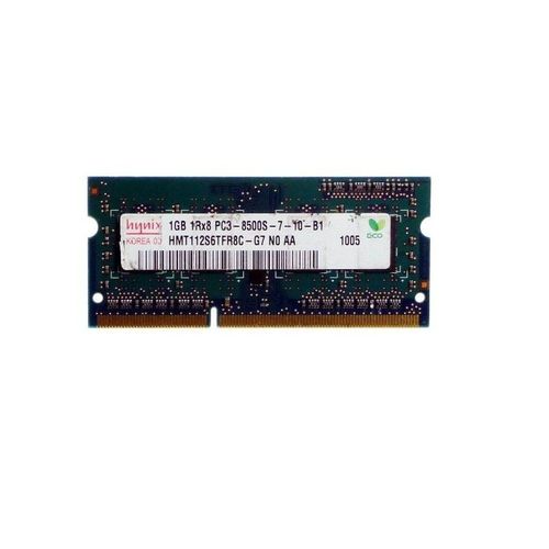 1Go RAM PC Portable SODIMM Hynix HMT112S6TFR8C-G7 DDR3 PC3-8500S 1066MHz CL7