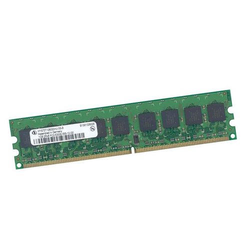 1Go RAM Serveur QIMONDA HYS72T128020HU-3S-B DIMM DDR2 PC2-5300E 667Mhz 2Rx8 CL5