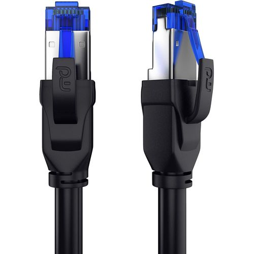 1m Cble rseau Cat 8.1 40Gbits - Cble LANGigabit Ethernet Haut dbit 40Gbps 1 mtre