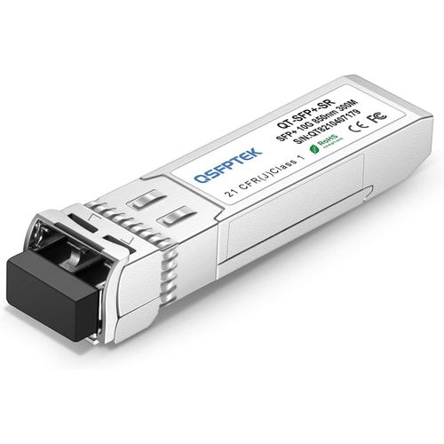 1Pack 10GBASE-SR SFP+ Transceiver LC Mini-GBIC Multimode 850nm,300M,DDM 10G SFP+ Module for Cisco SFP-10G-SR,Ubiquiti UF-MM-10G,Netgear,Mikrotik,D-Link,Supermicro,Linksys