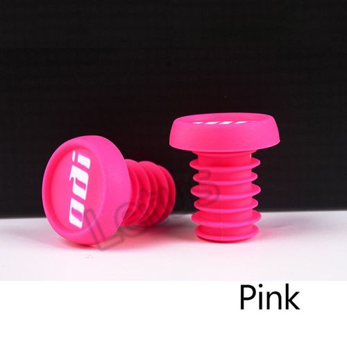 1pair Rose - Poignes Antidrapantes Et Bouchons De Cintre Pour Vlo, 2 Pices, Fermes, Lgres, quilibres, Compatibles Vtt, Bmx, Tour De France