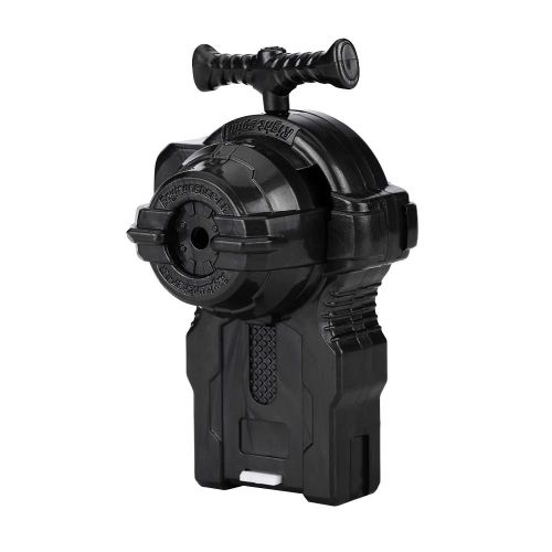 1pc Noir En Plastique Spinning Jouet String Launcher Double Face Enfants Jeu Jouets Cadeau