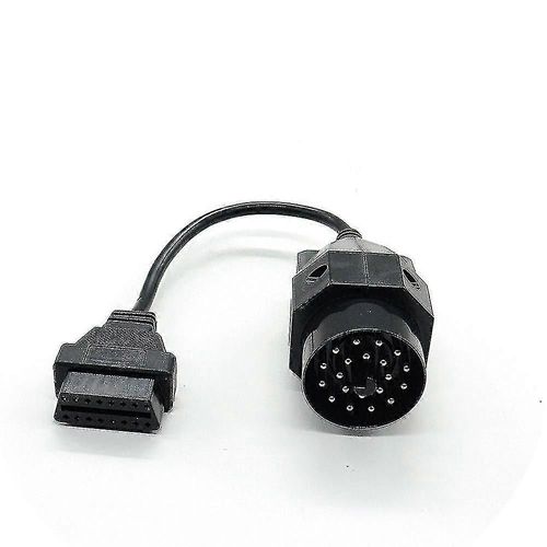 1pc Obd Obd Ii Adaptateur Pour Bmw 20 Broches  Obd2 16 Broches Connecteur Femelle E36 E39 X5 Z3 Pour Bmw 20 Broches Newest-B