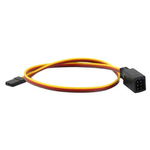 1pcs 1  2 3 Broches Servo Extension Cble De Fil De Fil Pour Rc Futaba Jr Mle  Femelle 35.5cm