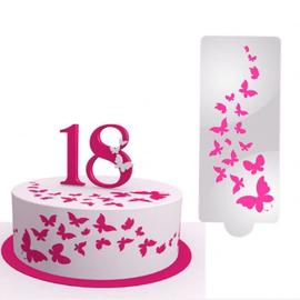 1pcs bricolage gâteau d'anniversaire spray décoration de moule