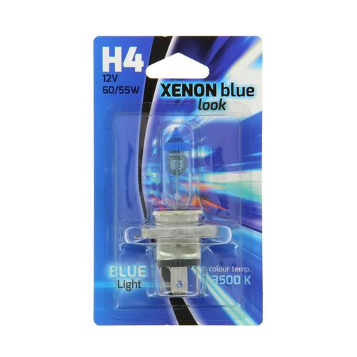 1x Ampoule H4 Xenon Blue Look