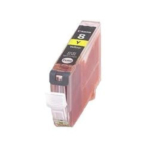 1x Cartouche D'encre Compatible - Avec Puce - Yellow Pour Canon/Pixma/Pro Ip5200 Ip5300 Ip6600d Mp500 Mp520 Mp600 Mp610 Mp830 Mp950 Mp960 Mp970 Mx700 Mx850 Mp800r Mark