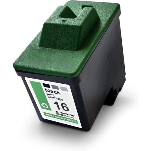 1x Mller Printware Cartouche Jet D'encre Pour Lexmark Z645 Z13 I Z640 Z511 Z617 Z25 X1155 X72 Z611 X1160 Z614 X2230 Z512 X1140 Z23e X1150 Z612 Z25l X74 Remplace No16 No17 Bk