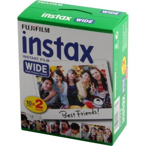 Papier photo instantan Fujifilm Instax Wide (x20)