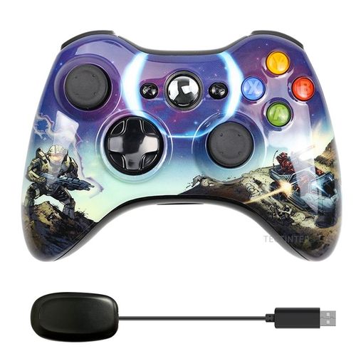 2.4 G De Guerrier - 2.4g Wireless Controller For Microsoft Xbox 360 Gamepad With Pc Wireless Receiver Remote Controle For Xbox 360 Game Joystick
