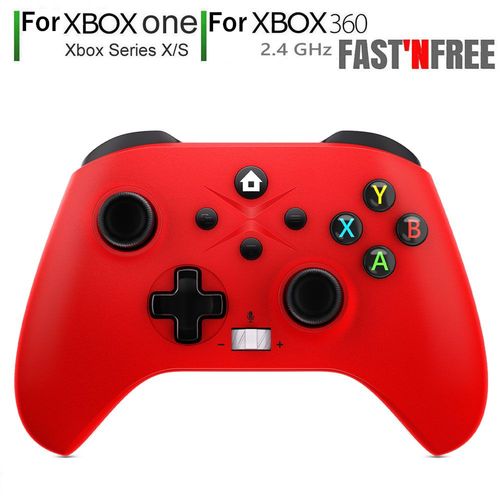 2.4 G De Rouge - Consoles De Jeux Sans Fil Pour Xbox Series S X One, Contrleur Windows, Contrleur Android Et Ios