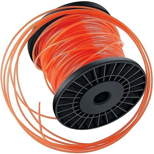 2.4 Mm X 100 M Nylon Fil De Coupe,Forme D'toile Dbroussailleuse Bobine Avec Compatibilit leve Et Des Performances Coupe Parfaites Pour Jardin Accessoires Tondeuse