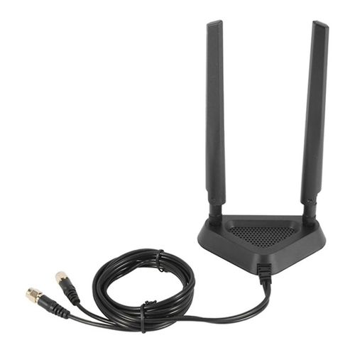 2.4G/5G Double Frquence Cble Dextension Antenne Wifi Routeur Sans Fil Carte Rseau 8Db Sma Antenne Aspiration Magntique