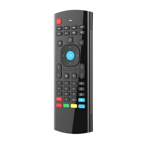2.4GHz sans fil MX3 Air Mouse Mini clavier voix rtro-clair tlcommande IR apprentissage tlcommande pour PC Android TV Box-standard edition