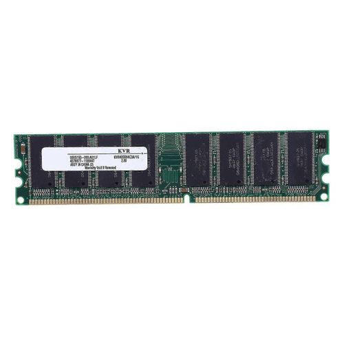 2.6V Ddr 400mhz 1GB Mmoire 184broches Pc3200 Desktop pour Ram Cpu Gpu Apu Non-ECC Cl3 Dimm