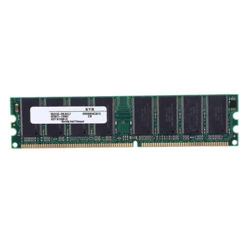 2.6V DDR 400MHz 1GB Mmoire 184Pins PC3200 Desktop pour RAM CPU GPU APU Non-ECC CL3 DIMM