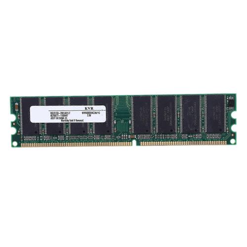 2.6V DDR 400MHz 1GB Mmoire 184Pins PC3200 Desktop pour RAM CPU GPU APU Non-ECC CL3 DIMM