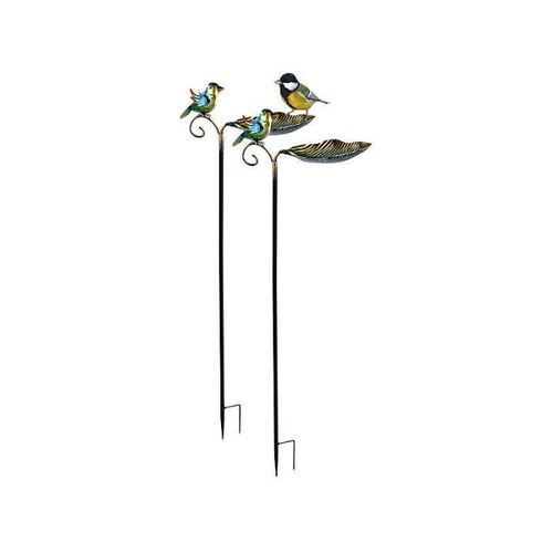 2 Abreuvoirs Et Mangeoires  Oiseaux Dcoratifs Avec Piquet