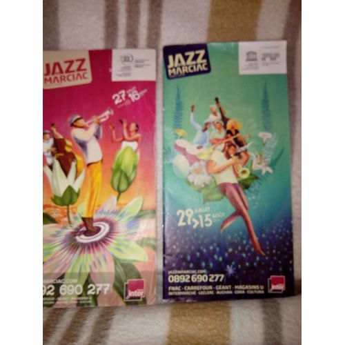 2 Affiches Jazz In Marciac 2015 Et 2016
