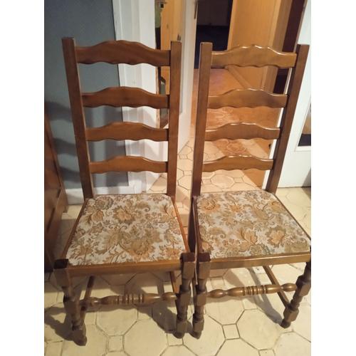 2 Chaises Rustiques