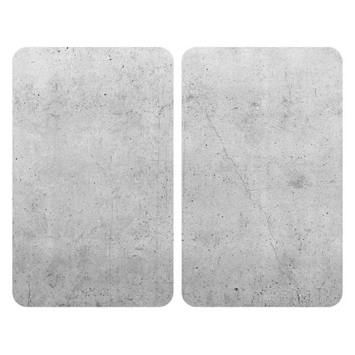 2 Couvre-Plaques Universel Xl Motif Bton - 40 X 52 Cm