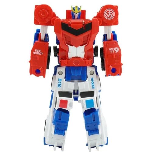 2 En 1 - 2 En 1 Cool Magnetic Robot Transformation De Voiture Action Figures