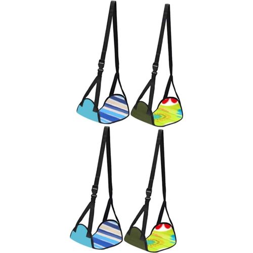 2 Ensembles Coussin De Pied Suspendu Hamac Pour Les Pieds Repose-Pieds D'avion Pieds Hamac Avion De Vol Repose Pied Avion Tabouret Repose-Pieds Tissu Oxford 2 Pices * 2