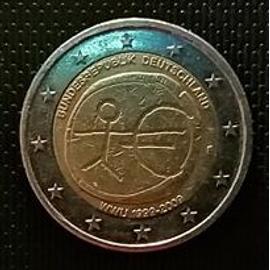 Pièce de 2 euro collection rare 1999-2009, BUNDESREPUBLIK DEUTSCHLAND