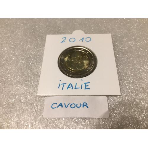 2 Euros Commemorative Italie 2010 Cmte De Cavour