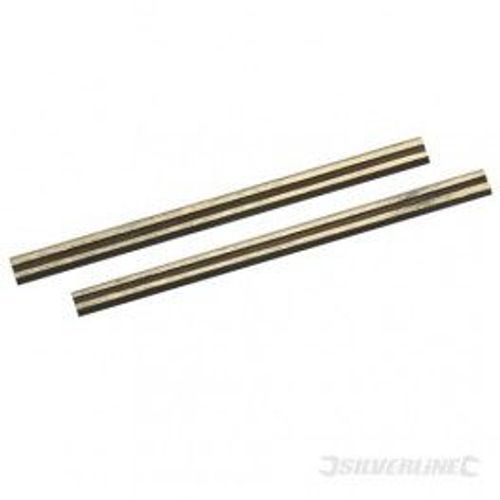 2 Fers De Rabot Carbure De Tungstne - 80 X 5,5 X 1,1 Mm