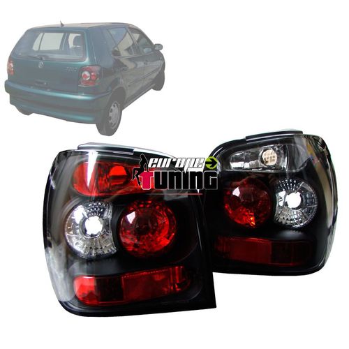 2 Feux Lexus Tuning Noirs Volkswagen Vw Polo 6n