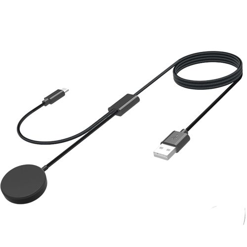 2 In 1 Wireless Charger Dock Forsamsung Forgalaxy Watch 3/4 /Active 2/Active &Forgalaxy Buds Plus Magnet Usb C Charging Cable