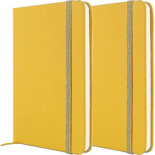 2 Pack A6 Notebooks, Pocket Notebook Note Pads Small Notebooks Hardback Notebook