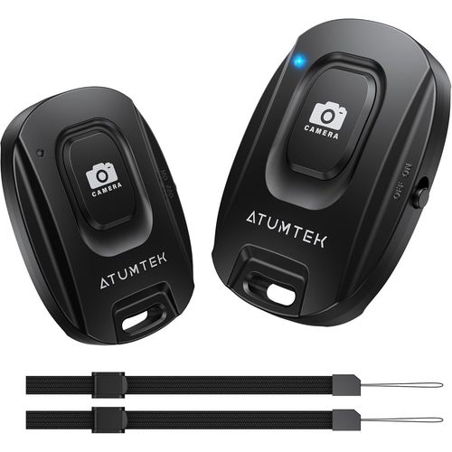 2 Pack Tlcommande Bluetooth Selfie Sans Fil, Obturateur  Distance Bluetooth Pour Photos Et Vidos, Bluetooth Control Pour Ios Et Android Smartphones/Iphone/Samsung, Dragonne Inc[HDM5234965]