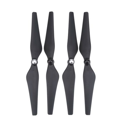 2 Paires D'helices Auto-Serrantes Pour Drone Quadricoptere Dji Phantom 3 (Noir Complet)