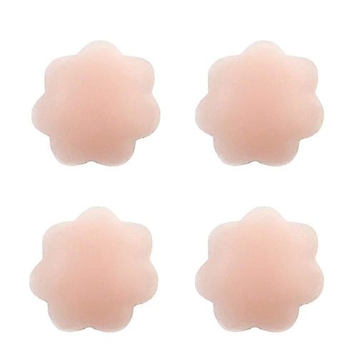 2 Paires De Cache-Mamelons En Silicone Pasties Adhsif Rutilisable Invisible Pour Robe De Soire Niuniu