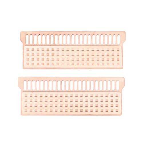 2 Pcs Cuivre Notebook Mmoire Dissipateur Thermique Cuivre Dissipateur Thermique Ordinateur Portable RAM pour DDR1 DDR2 DDR3 DDR4 (1.5Mm)